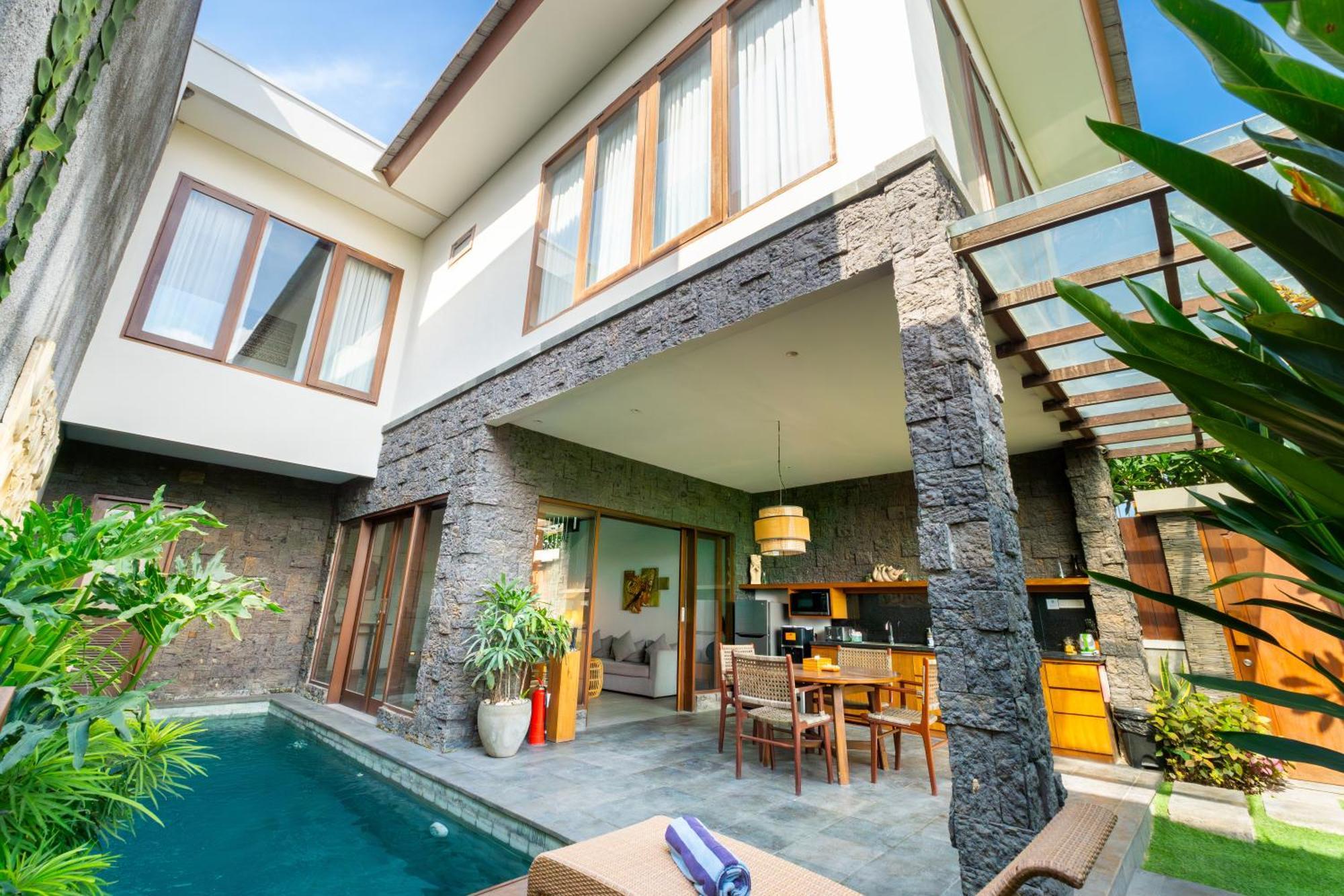 Angan-Angan Villas Canggu Buitenkant foto