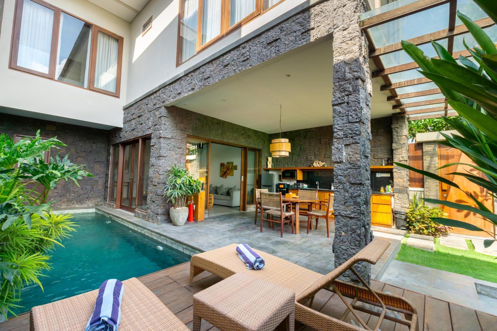 Angan-Angan Villas Canggu Buitenkant foto