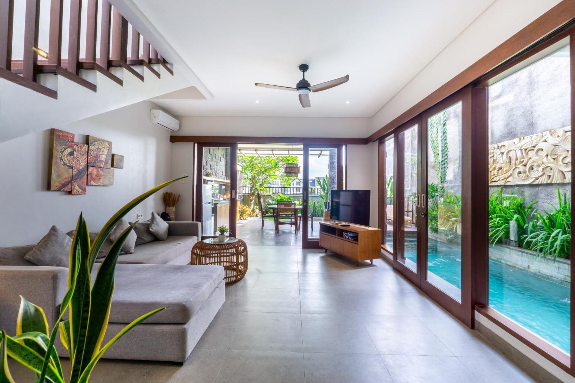 Angan-Angan Villas Canggu Buitenkant foto