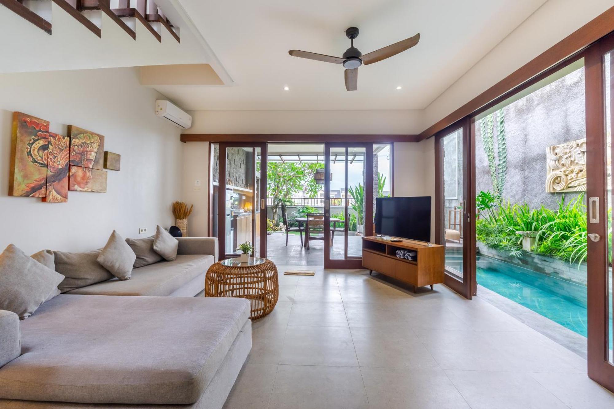 Angan-Angan Villas Canggu Buitenkant foto